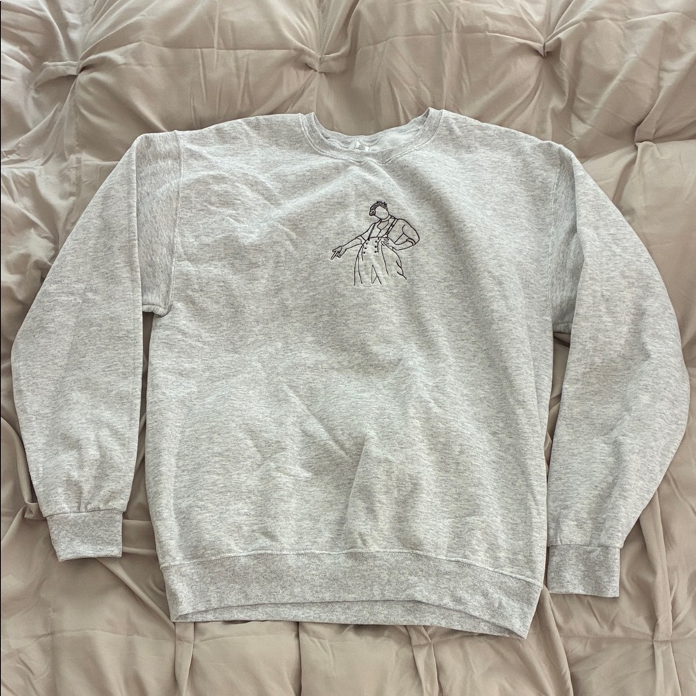 Harry Styles Cozy Heather Gray Sweatshirt